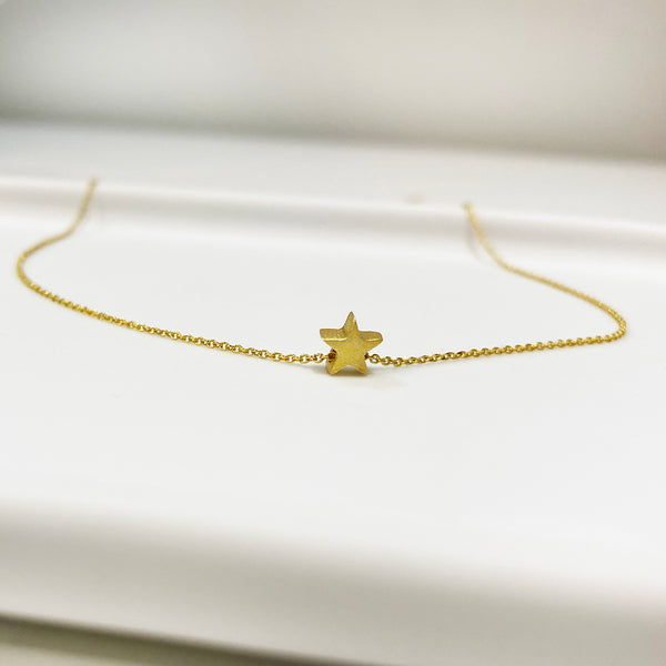 Tiny Star Necklace -silver 925