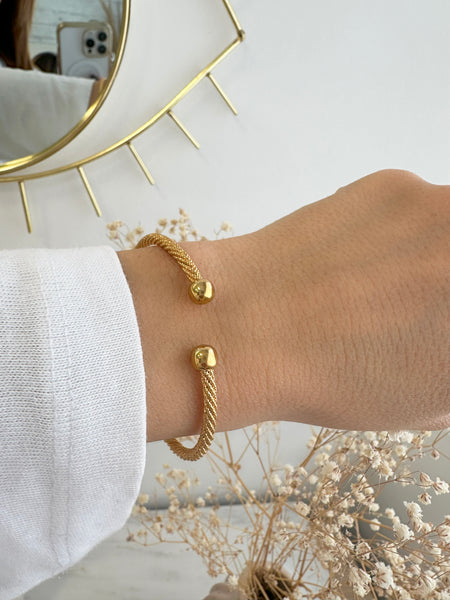 Gold rope Bracelet,