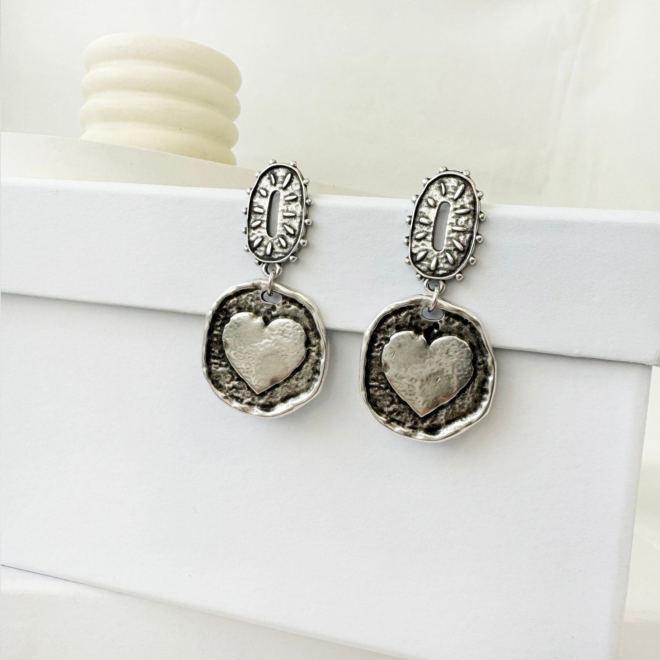 Chunky Heart Earrings