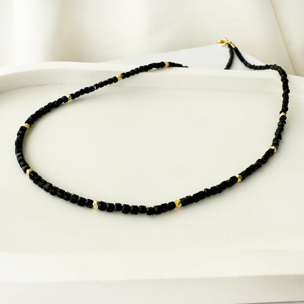 Black Tourmaline choker Necklace