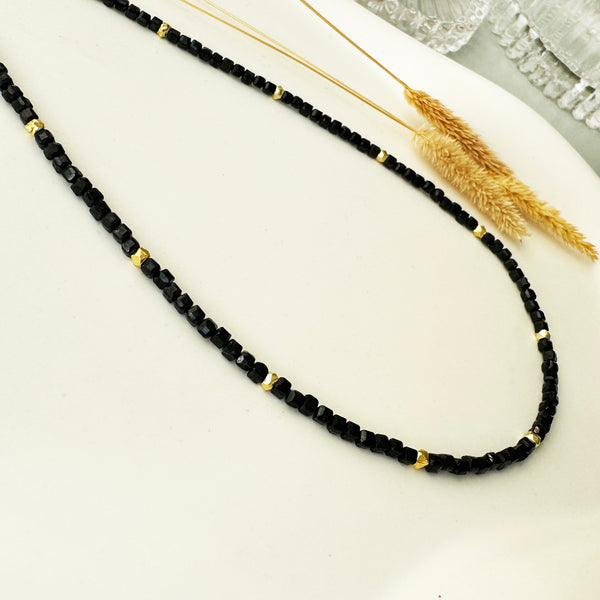 Black Tourmaline choker Necklace