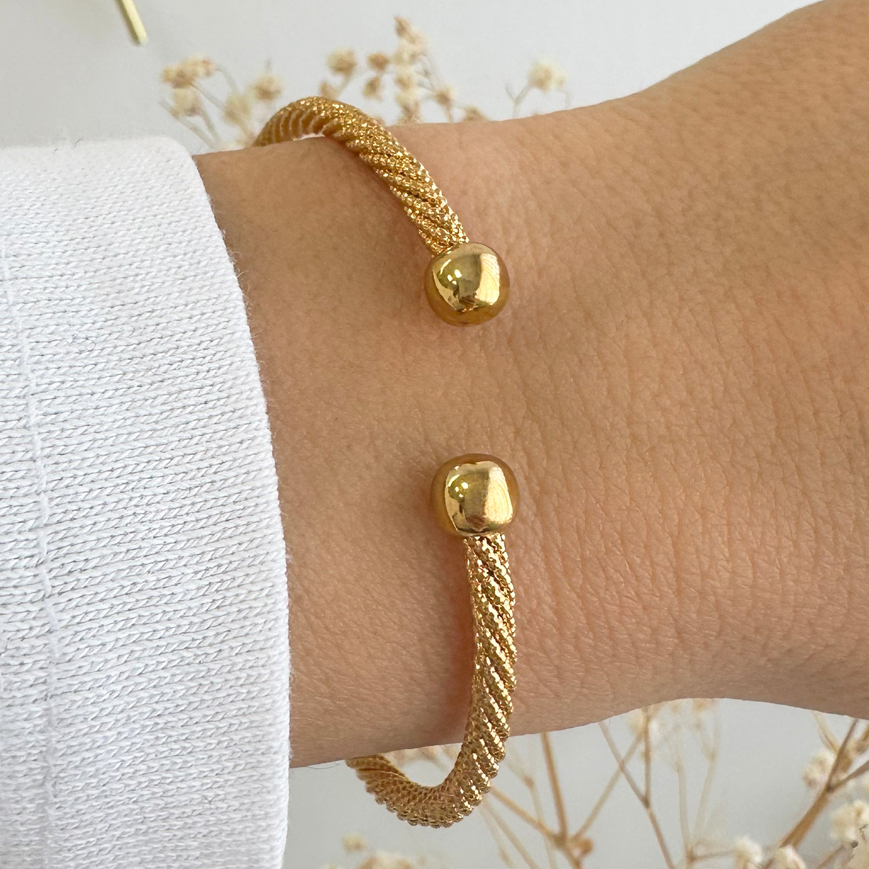 Gold rope Bracelet