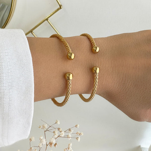 Gold rope Bracelet,