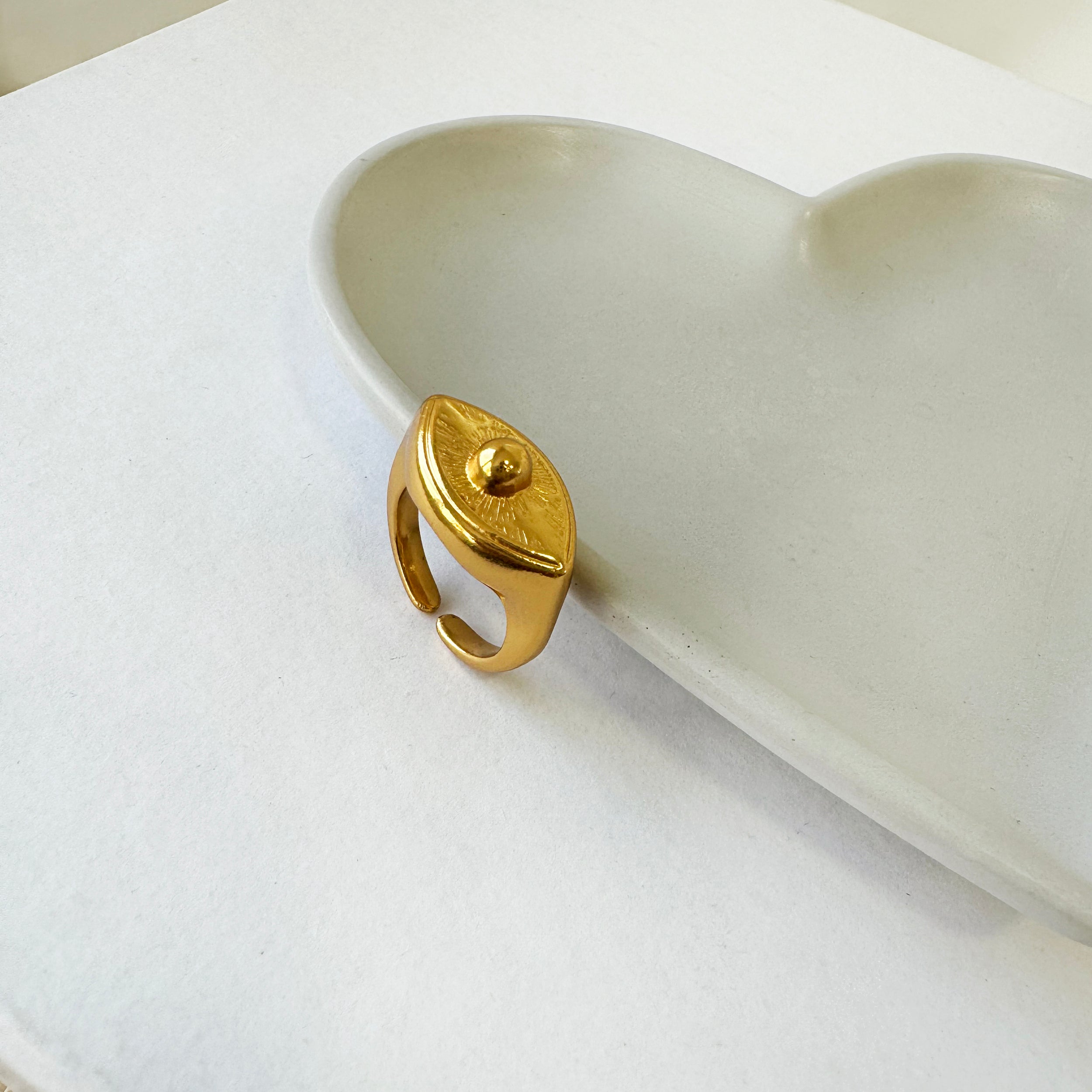 Boho style δακτυλίδι μάτι