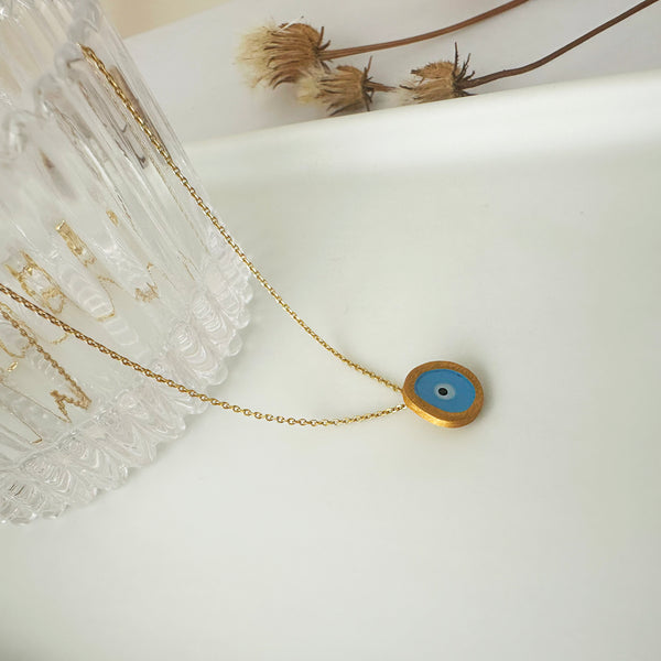 Greek Evil Eye Necklace