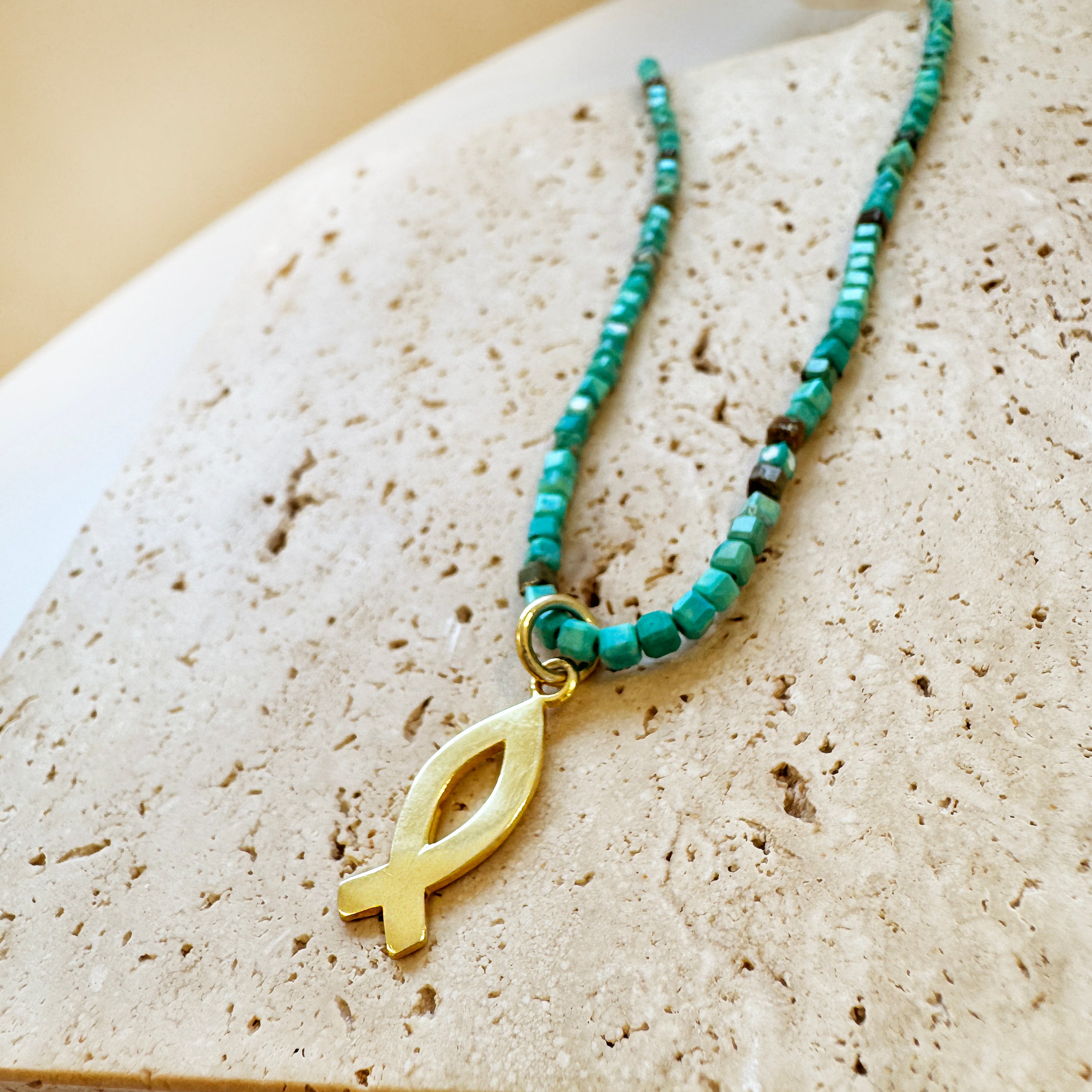 Fish necklace! Silver 925