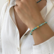 Little fish bracelet - Amazonite and silver 925