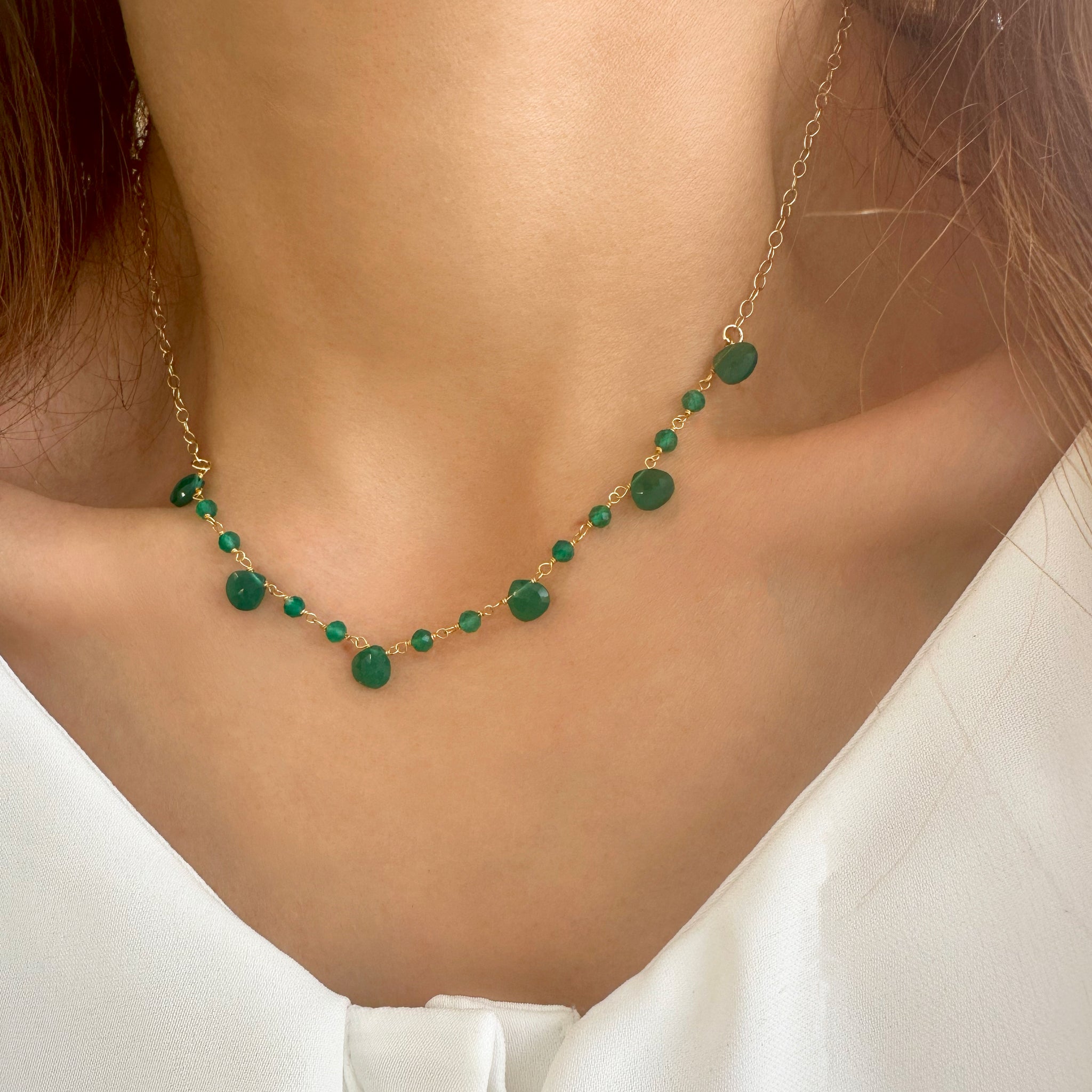 Green Onyx Necklace