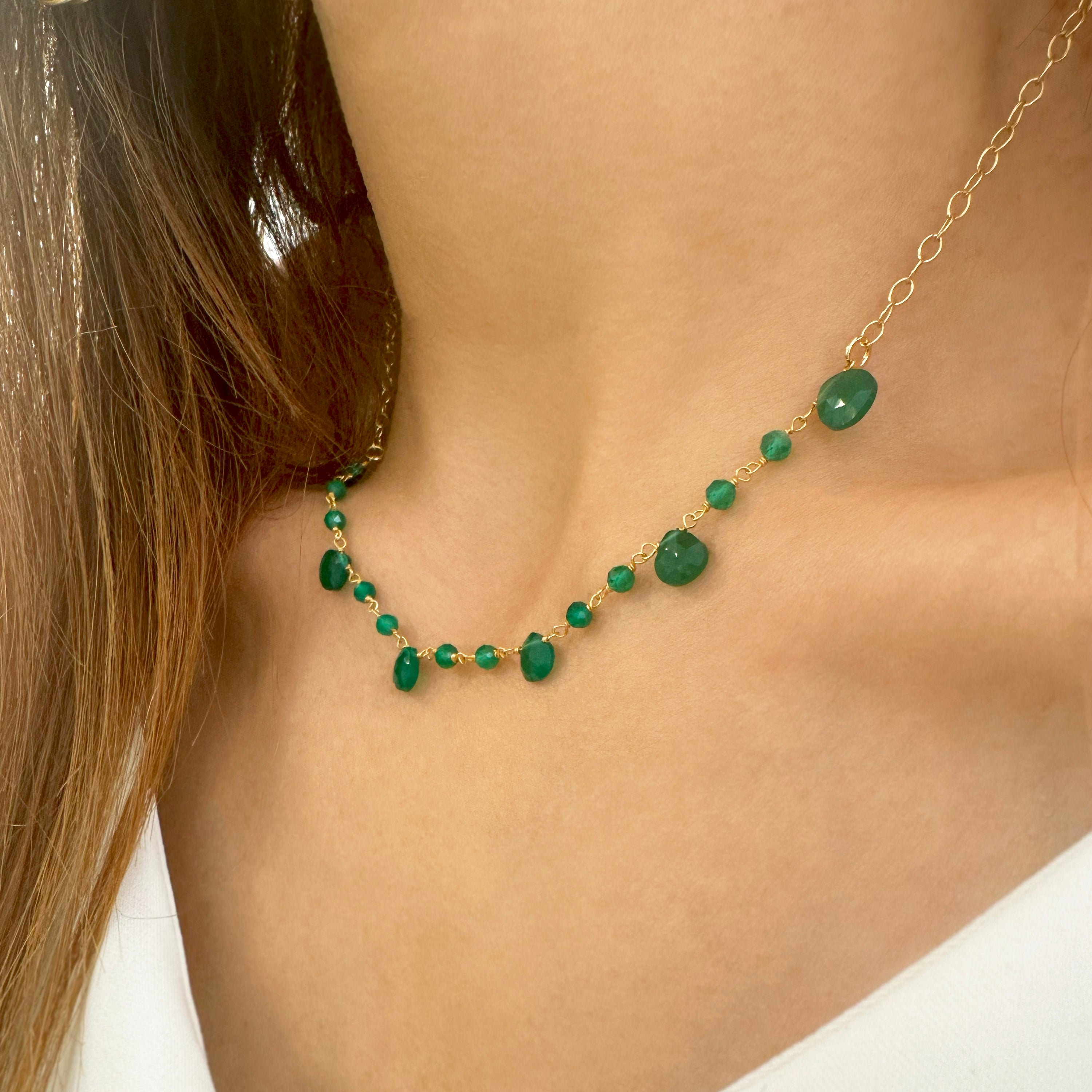 Green Onyx Necklace