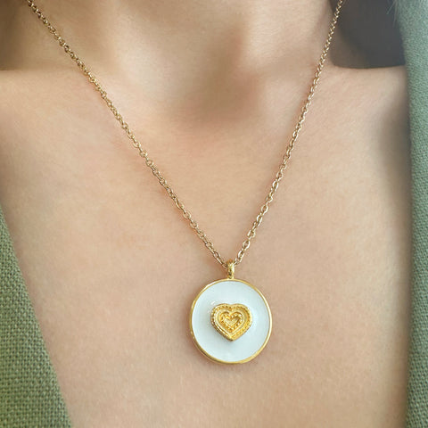 Gold Heart Necklace