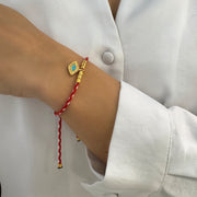 March  evil eye bracelet