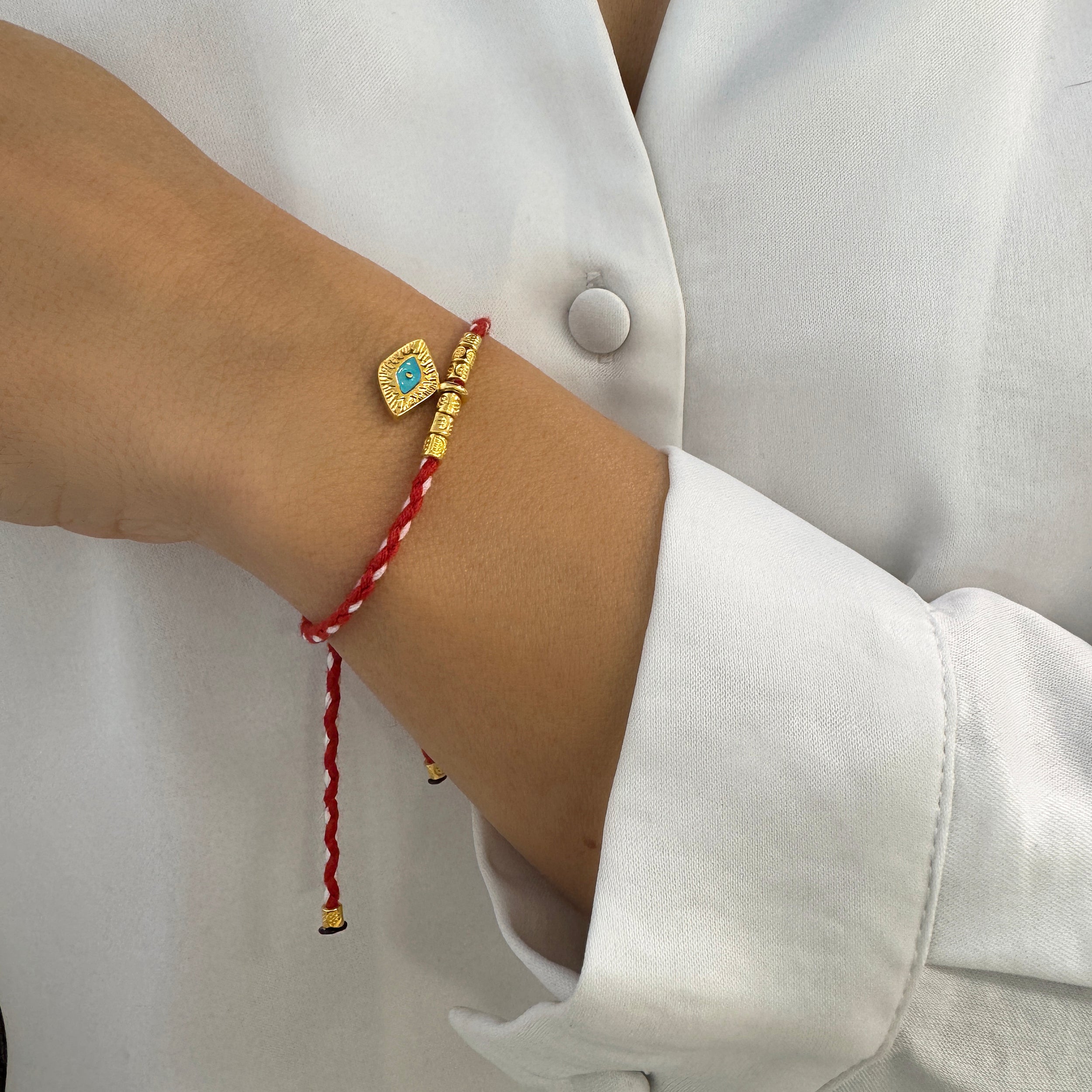 March  evil eye bracelet