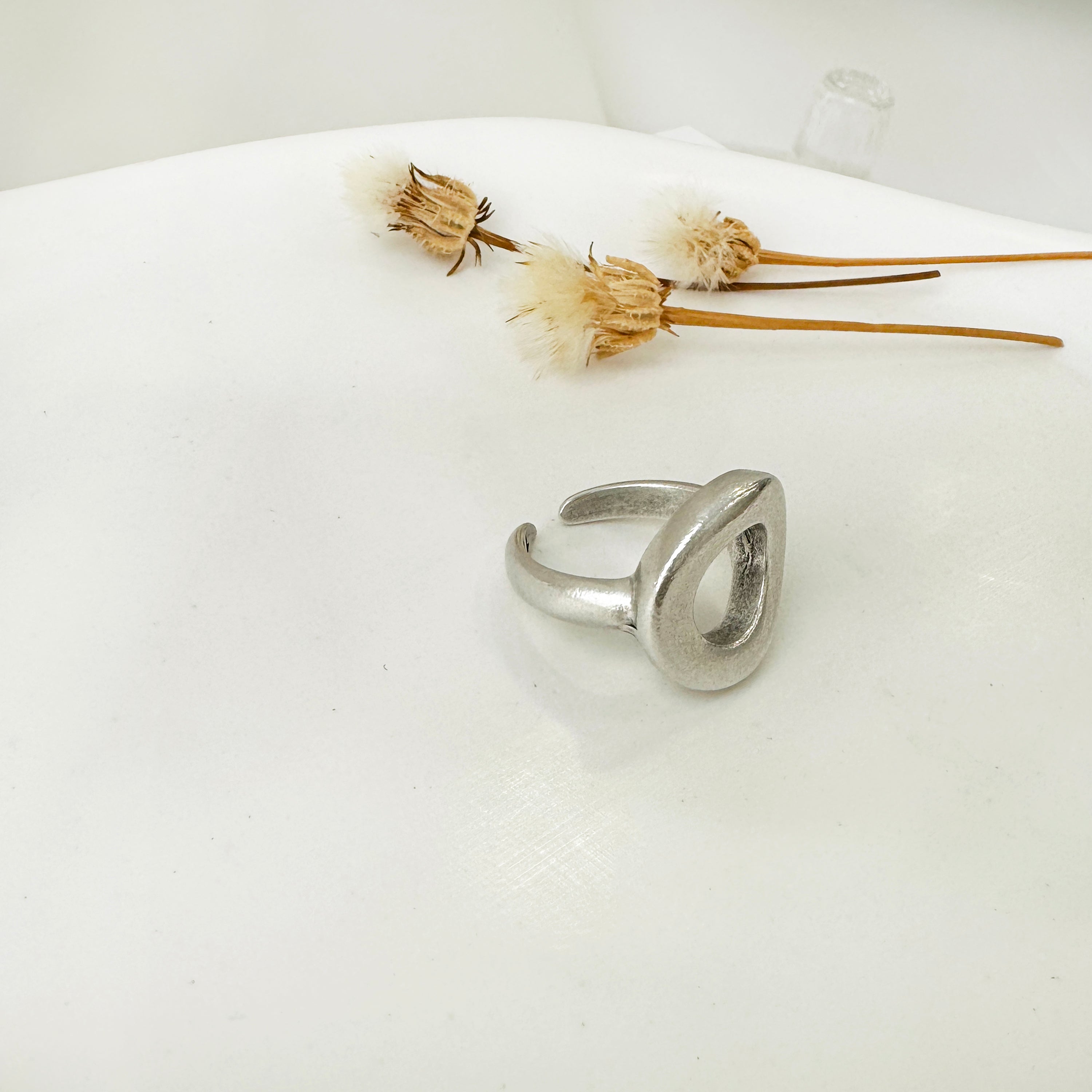 Silver Circle Ring