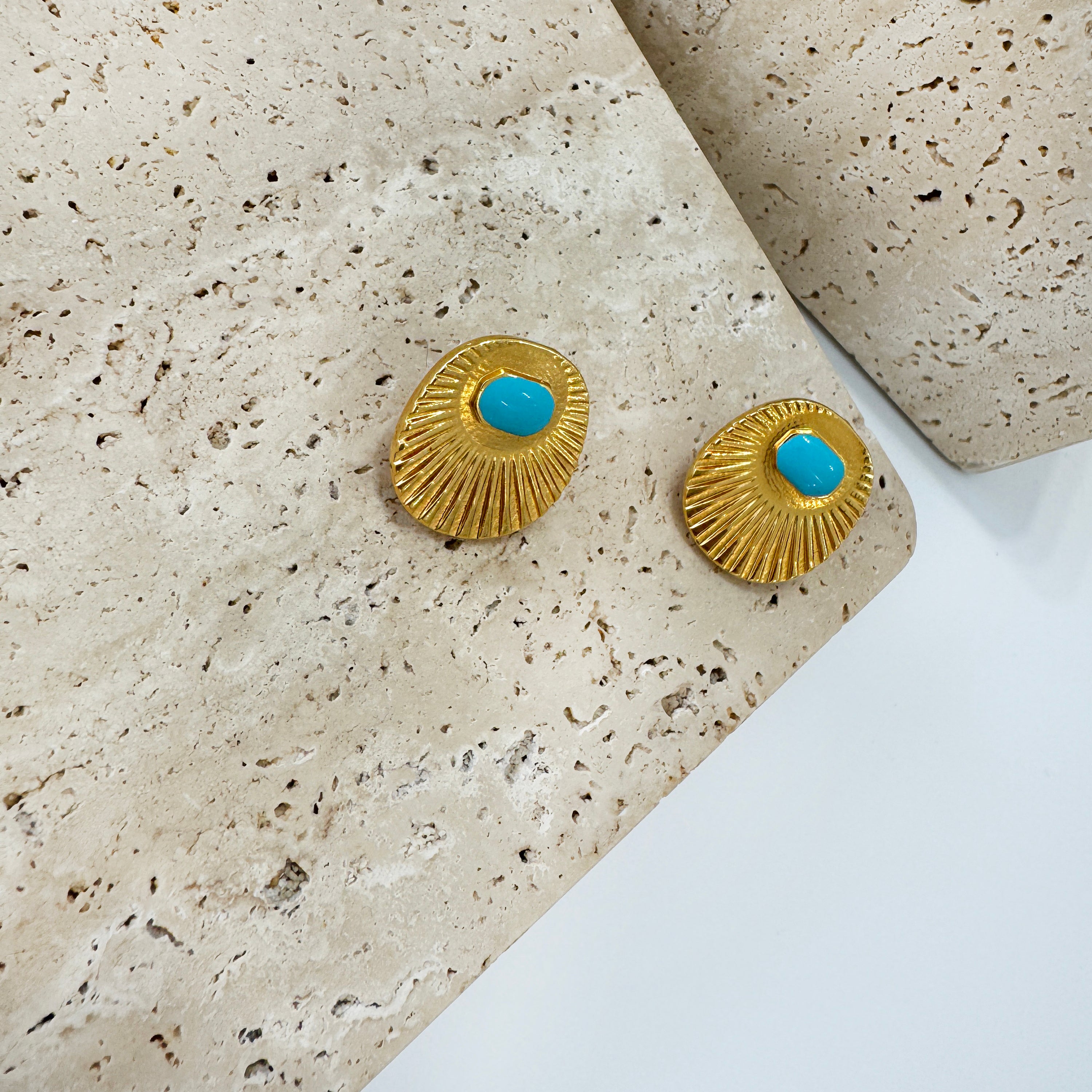 Turquoise Stud Earrings