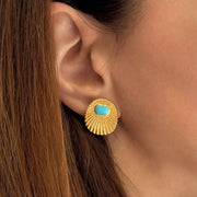 Turquoise Stud Earrings