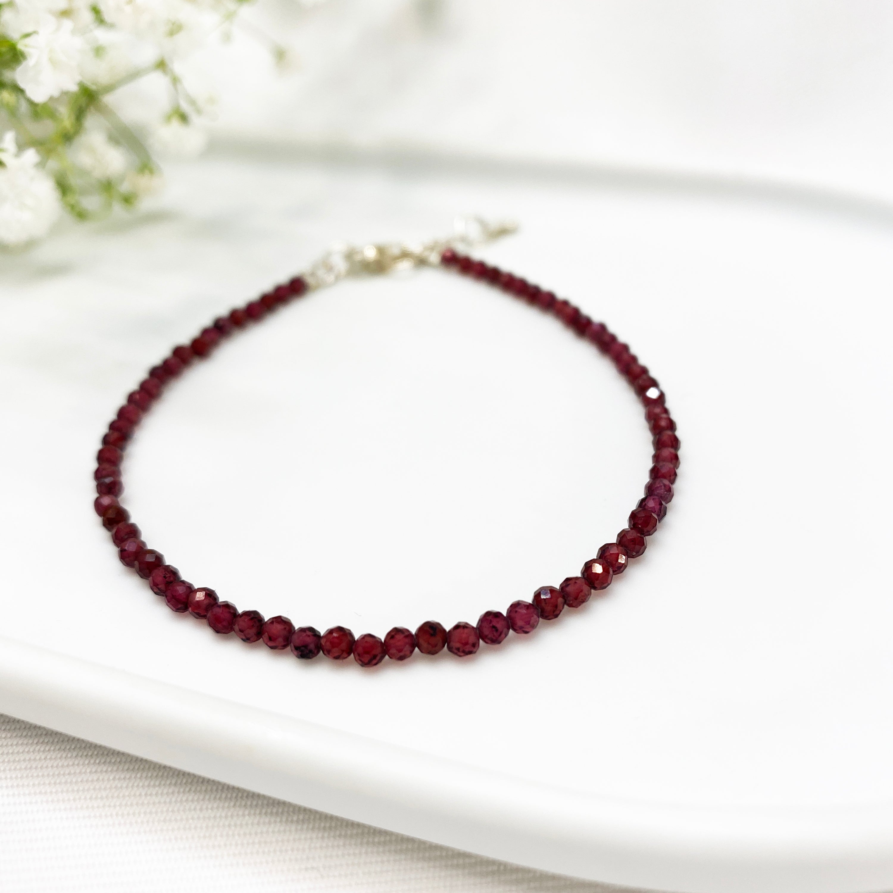 Red Garnet bracelet