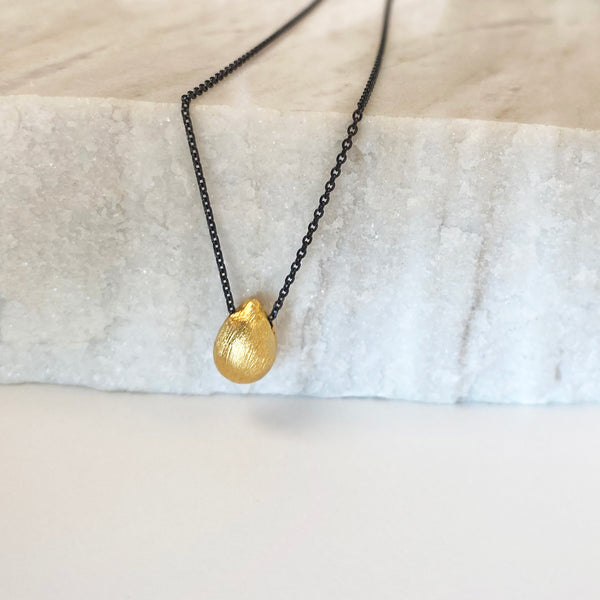 Water Drop Necklace with a Tiny drop pendant