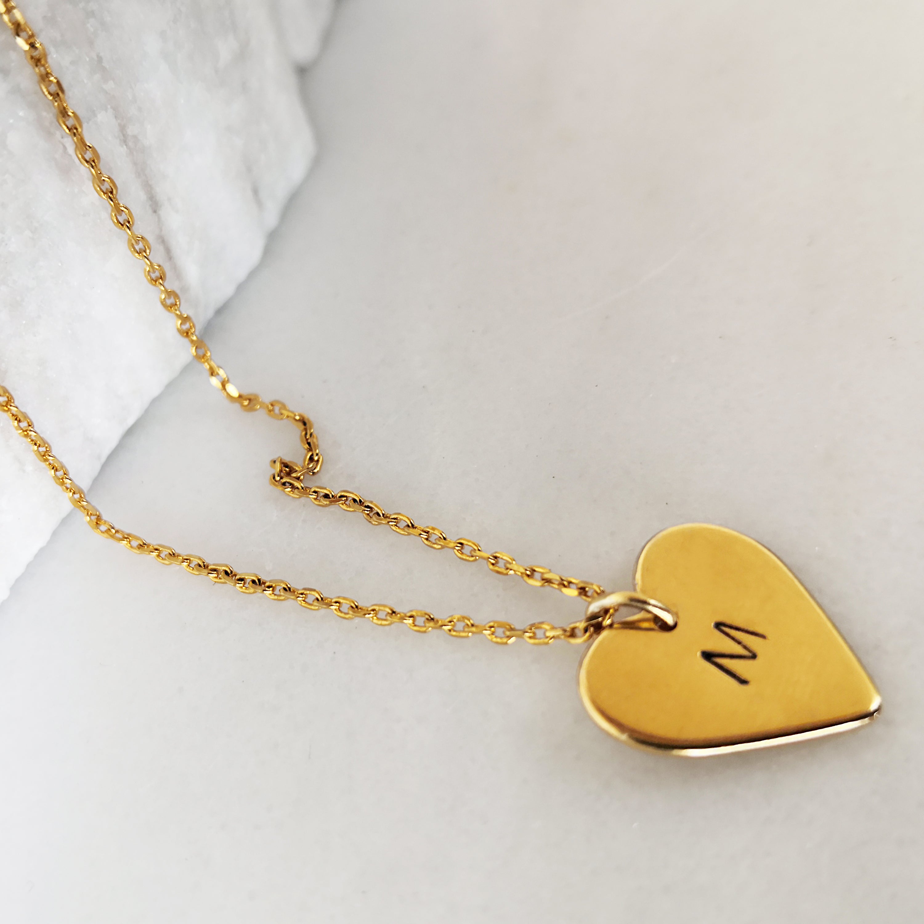 Personalized Heart Necklace